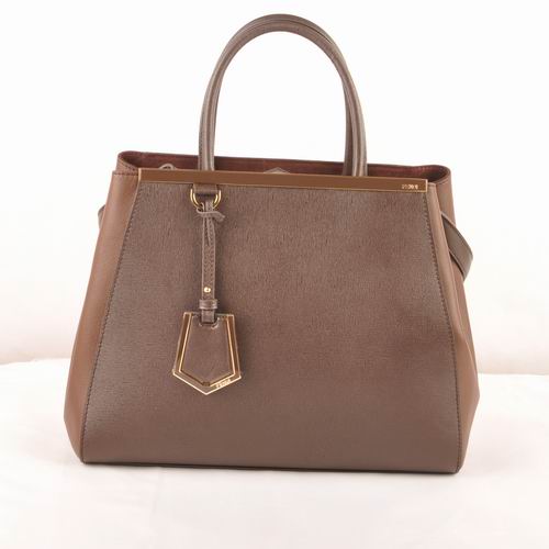 2552M Fendi Autunno Inverno 2012 2Jours Saffiiano Leather Tote Bag 8